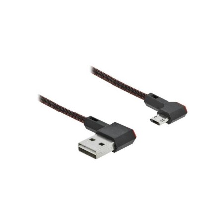 DeLOCK Easy USB 2.0 Cable 20cm Black - High-Quality Connection for Your Devices (SKU: 4043619852697)